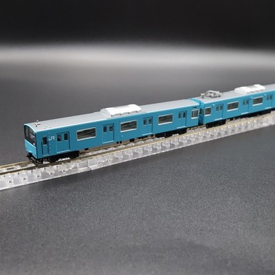 Tomix 98855 - JR West 201 Series (30N Renewal/Sky Blue) (7-Car Set) - Spur N