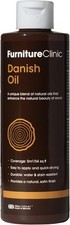 Furniture Clinic Danish Oil for Wood - Premium Finishing to Enhance 250ml 