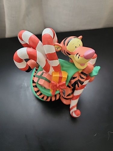Disney Winnie The Pooh Tigger Figurine Or Stocking Holder Christmas Holiday