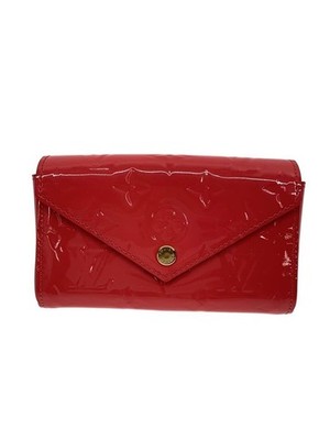 Louis Vuitton Pochette Lucie M90279 Pink Monogram Vernis Enamel Used