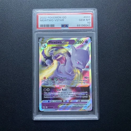 Mewtwo VSTAR 031/078 Pokémon GO Holo