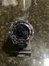 Casio Sports Gear Digital Compass Watch Thermometer 200m SGW-100-2BCF - New