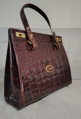 バッグ aniary Tote Bag Crocodile Vintage Y2k aniary Tote Bag Crocodile Vintage Y2k Early 2000's XL 14 x 11