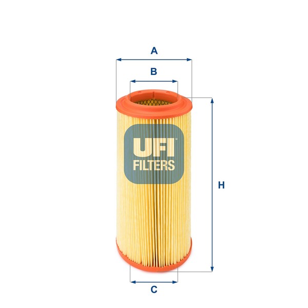 Luftfilter UFI 27.257.00 Filtereinsatz FüR Seat Audi VW A2 8Z0 6E1 Lupo Arosa 3-image