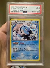 2013 Blastoise 16/101 Plasma Blast Holo PSA 9 Only one on Ebay on eBay