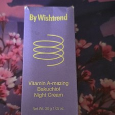 By Wishtrend Vitamin A-mazing Bakuchiol Night Cream for Face 1.05 oz