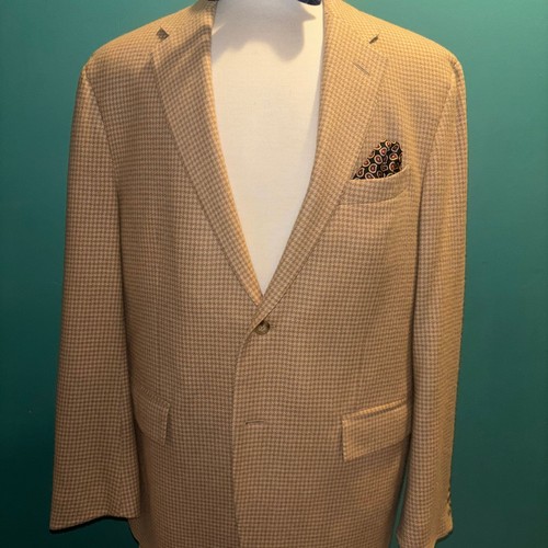 Polo Ralph Lauren Men's Houndstooth Sport Coat Blazer 44R
