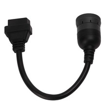 9PIN Female To OBDII 16pin Connector Cable J1939 Diagnose Interface Adapter For