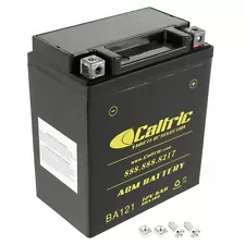 Caltric AGM Battery for Kawasaki KLX140 KLX140L KLX140G 2008 2009 2010-2020