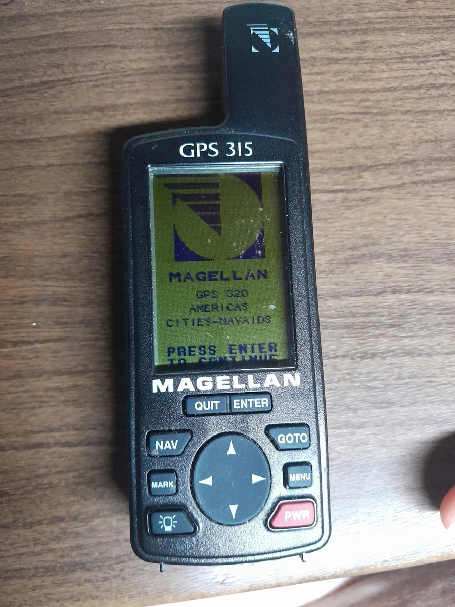 Le manuel d'utilisation Magellan GPS 315 Récepteur GPS