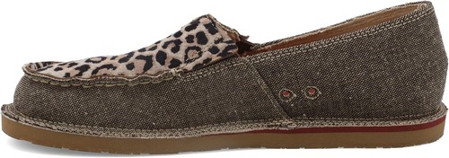 Women S Twisted X WCL0001 Casual Loafer Dust/Leopard Canvas 7.5 M - Picture 2 of 16