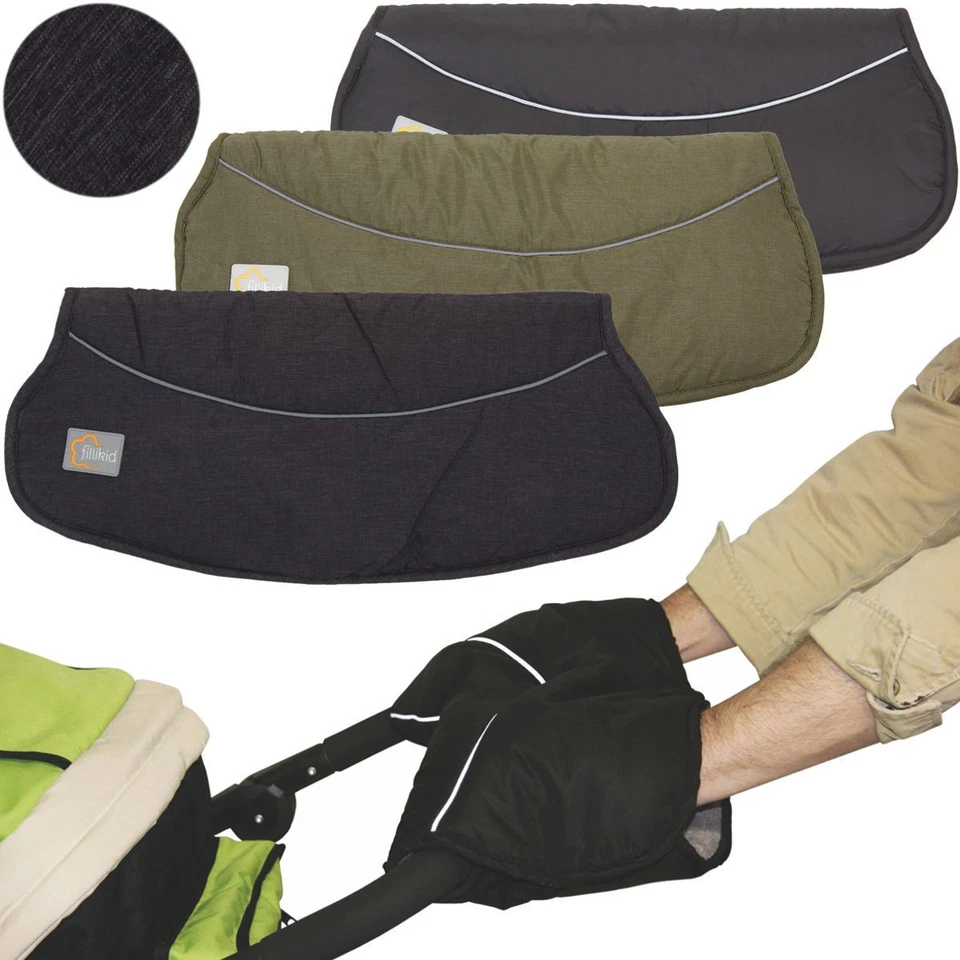 FILLIKID Handwärmer Handschuh Handmuff Muff für Kinderwagen / Buggy / Sportwagen