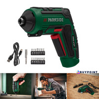 Parkside® Akku Schrauber 4 V Usb Ladekabel Led Bit Satz Led 1500 Mah 15 Tlg