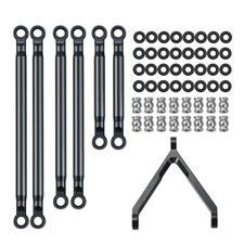 1 Set Tie Rod Kit Upgrade Parts for Axial 1/24 RC SCX24 90081 Crawler Car