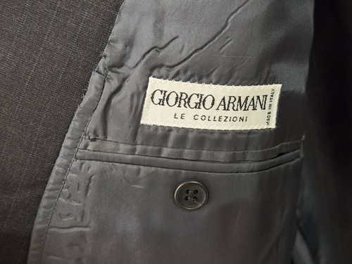 Giorgio Armani Le Collezioni Suit Men’s Size 44L Italy - Picture 6 of 17