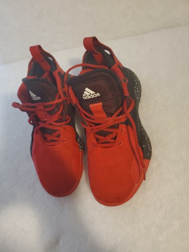 Adidas Derrick Rose 773 scarpe da basket uomo/donna 5 rosso scarlatto nero FW8656 - Foto 3 di 7