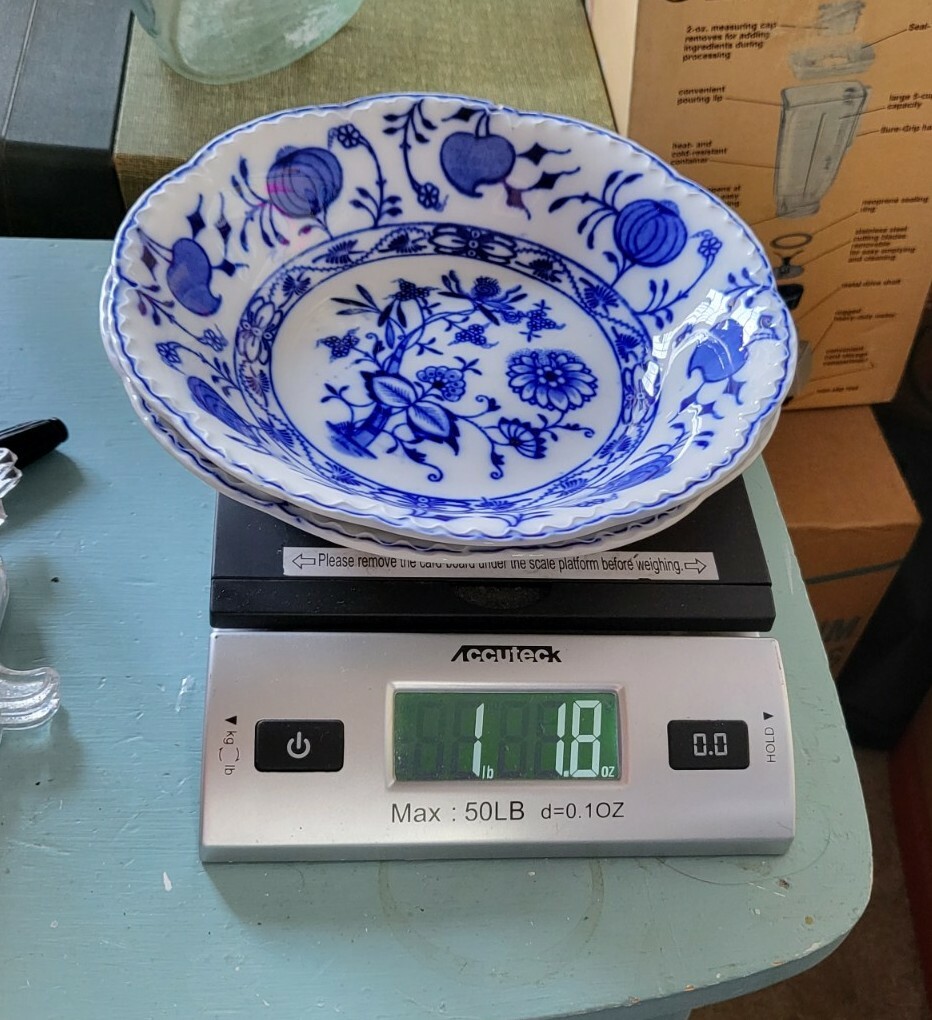 ジョンソンブラザーズ アンティークフロウブルー Oval Bowl アルバニ― ジョンソンブラザーズ アンティークフロウブルー Oval Bowl