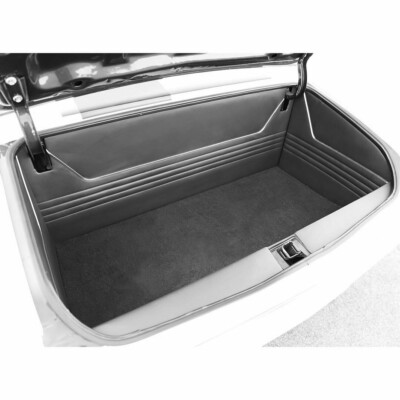 1970-72 Chevelle Trunk Kit fits Coupe,   Black by TMI
