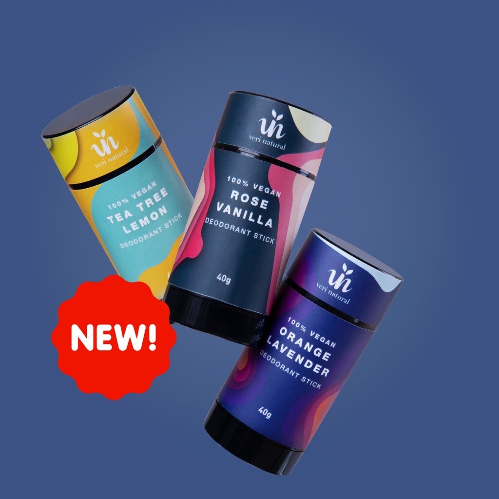 Veri Desodorante Natural en Barra 100% Eficaz 40g para Hombre para Mujer