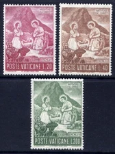 VATICAN Sc#420-2 1965 Nativity MNH