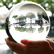 40-200mm Heavy Asian Rare Natural Quartz Magic Crystal Healing Ball Sphere Clear