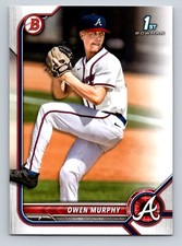 Owen Murphy 2022 Bowman Draft #BD-145 Atlanta Braves