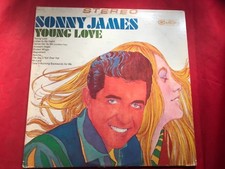 N-56 SONNY JAMES Young Love - CAS-2140 - RECORD - COUNTRY