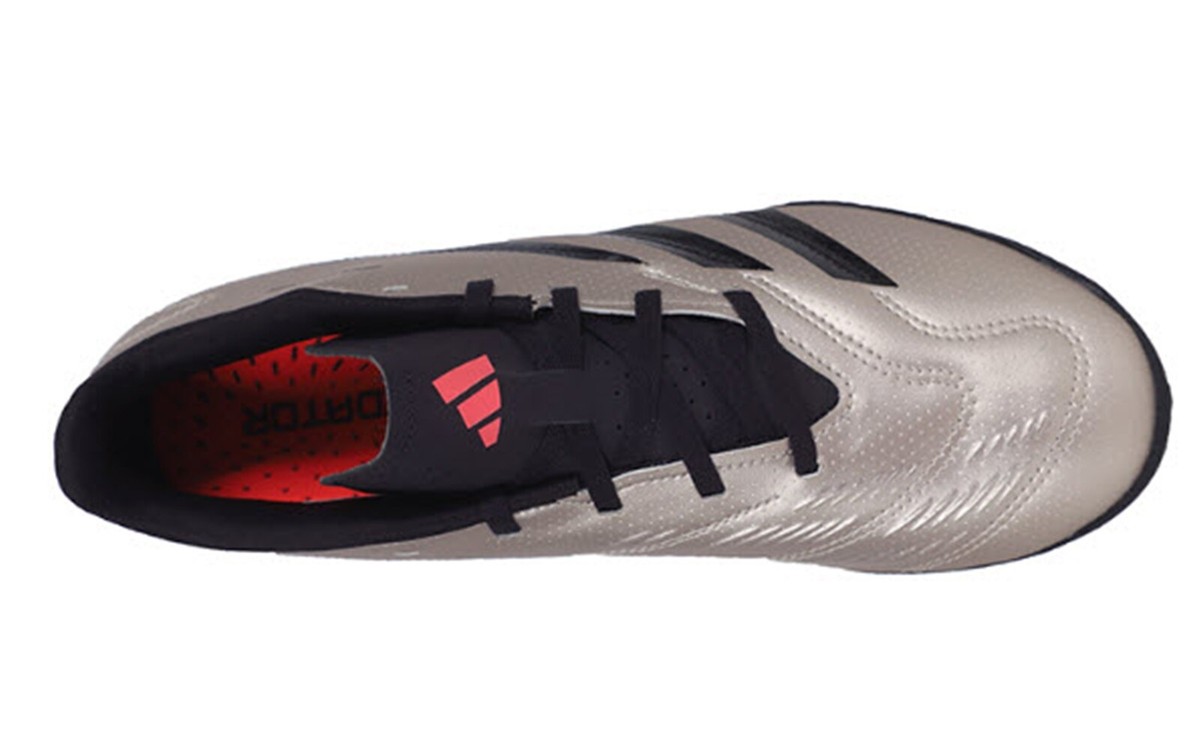 Adidas Predator Club TF Soccer Cleats Silver Black Red IF6398 Mens Size 9 Adidas Predator League Firm Ground Cleats Soccer IF6349 Grey main image 2