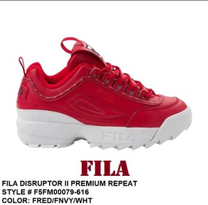 tenis fila vermelho disruptor