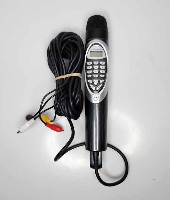 Leadsinger Karaoke Microphone Ls3700w With 4 Songs Chips for sale