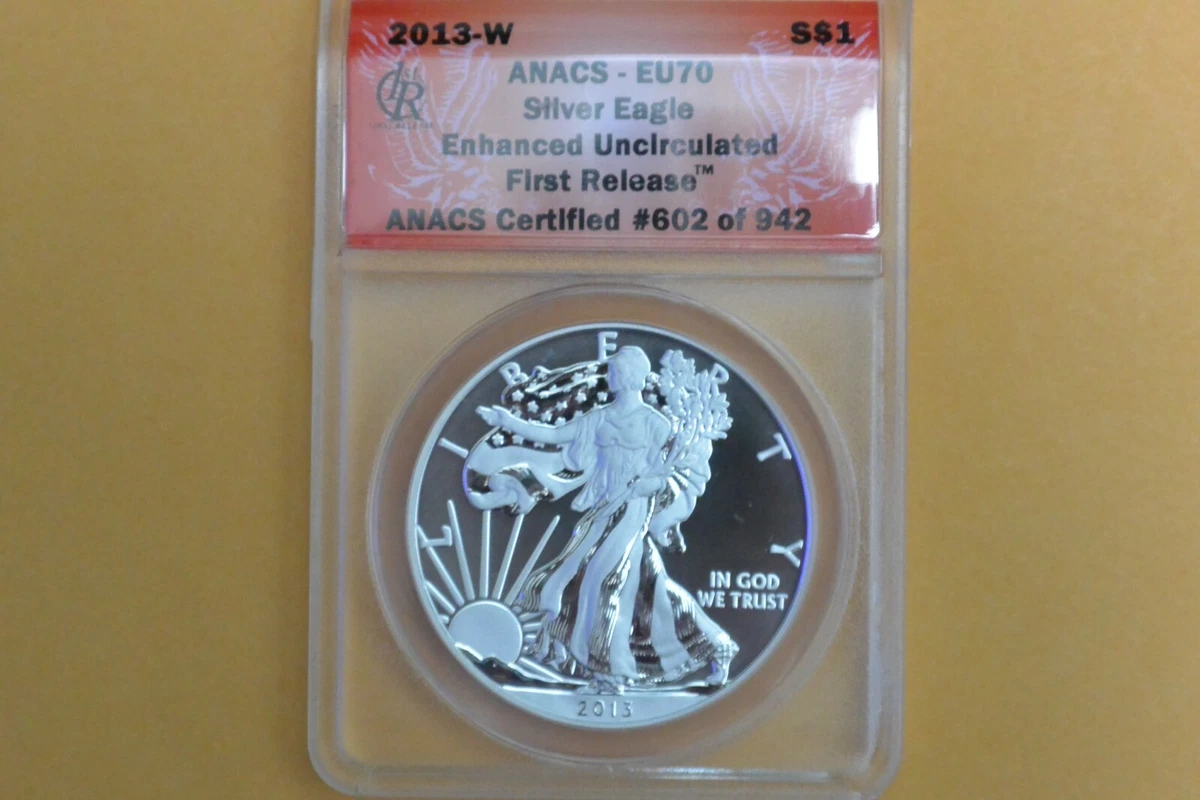 American Eagle ANACS 2013 Silver Bullion Coins for sale | eBay