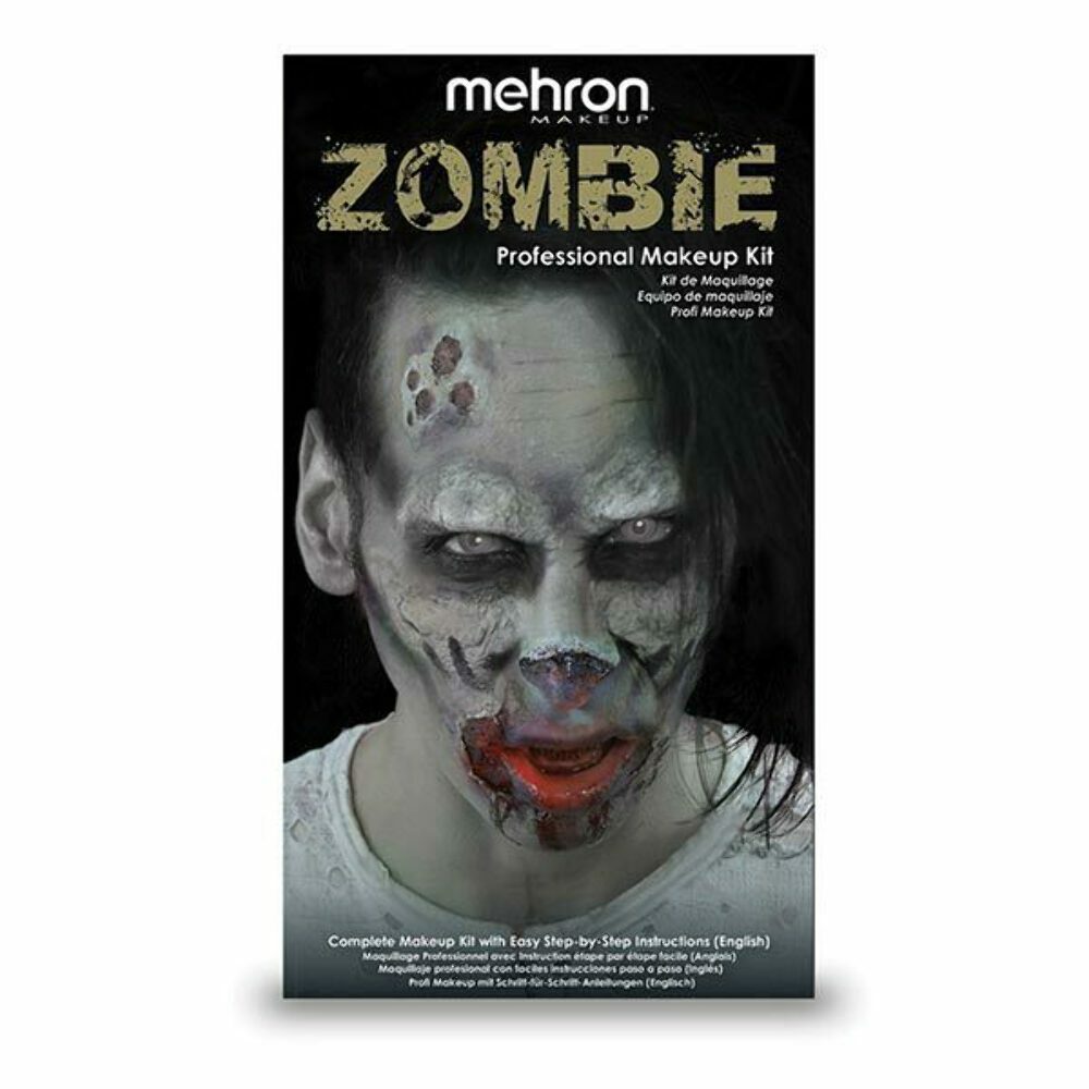 Mehron Zombie Character Makeup Kit for SFX/Halloween/Cosplay | eBay