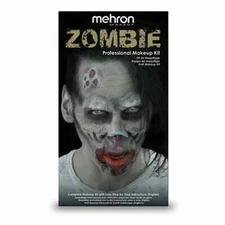 Mehron Zombie Character Makeup Kit for SFX/Halloween/Cosplay