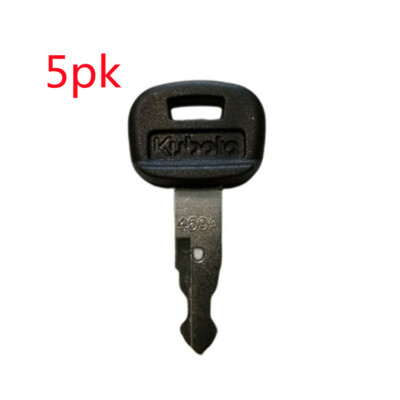 (5) Key For Kubota Mini Excavator, Backhoe, Skid Steer, Track Loader 459A