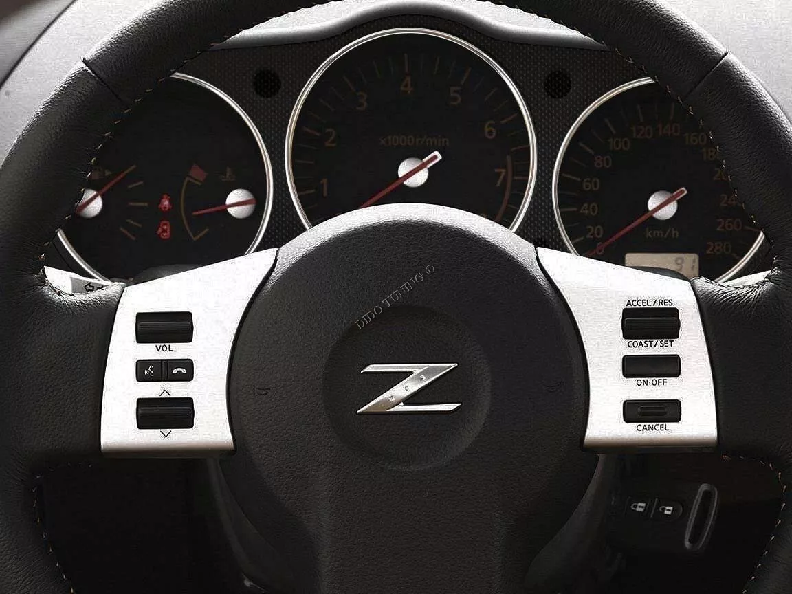 For Nissan 350Z Fairlady Z 03 09 Polished Aluminium dash Trim