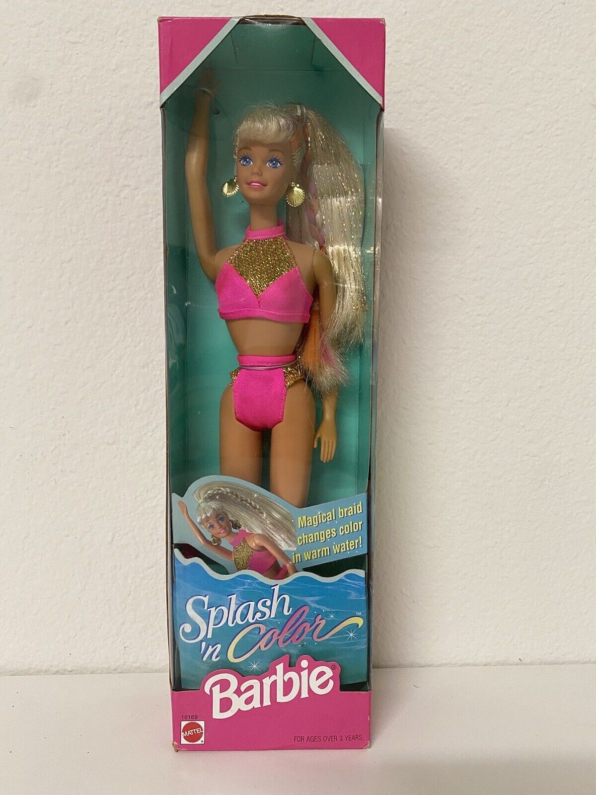 Splash 'n Color Barbie Doll Mattel #16169 NRFB Vintage 1996
