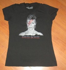 David Bowie pre-owned T SHIRT Bravado size medium BABYDOLL girls