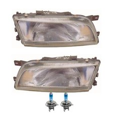 Scheinwerfer Set manuell inkl. Premium Lampen für Nissan Almera I Hatchback N15