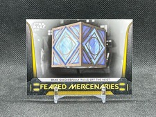 2021 Topps Star Wars Bounty Hunters FEARED MERCENARIES Cade Bane Yellow I-C3