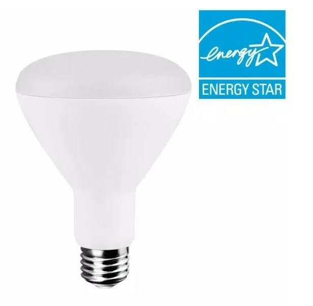EcoSmart 65 Watt LED 10.5W Soft White BR30 Dimmable Light Bulb