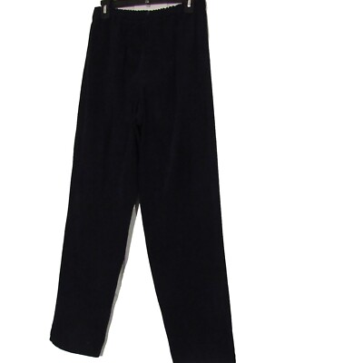 Womens Back Zipper Black Velvet Felt Dress Pants, Elastic Waist Sz: 12 RN: 72882 | eBay Womens Back Zipper Black Velvet Felt Dress Pants, Elastic Waist Sz: 12 RN: 72882 | eBay
