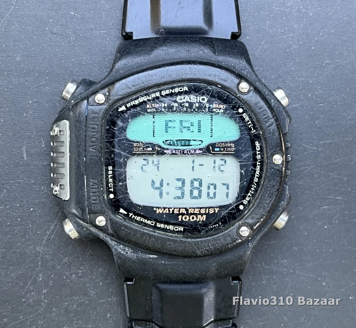 Casio barometer cheap altimeter