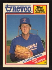 1988 Topps Revco League Leaders  #32 Charlie Hough  Texas Rangers