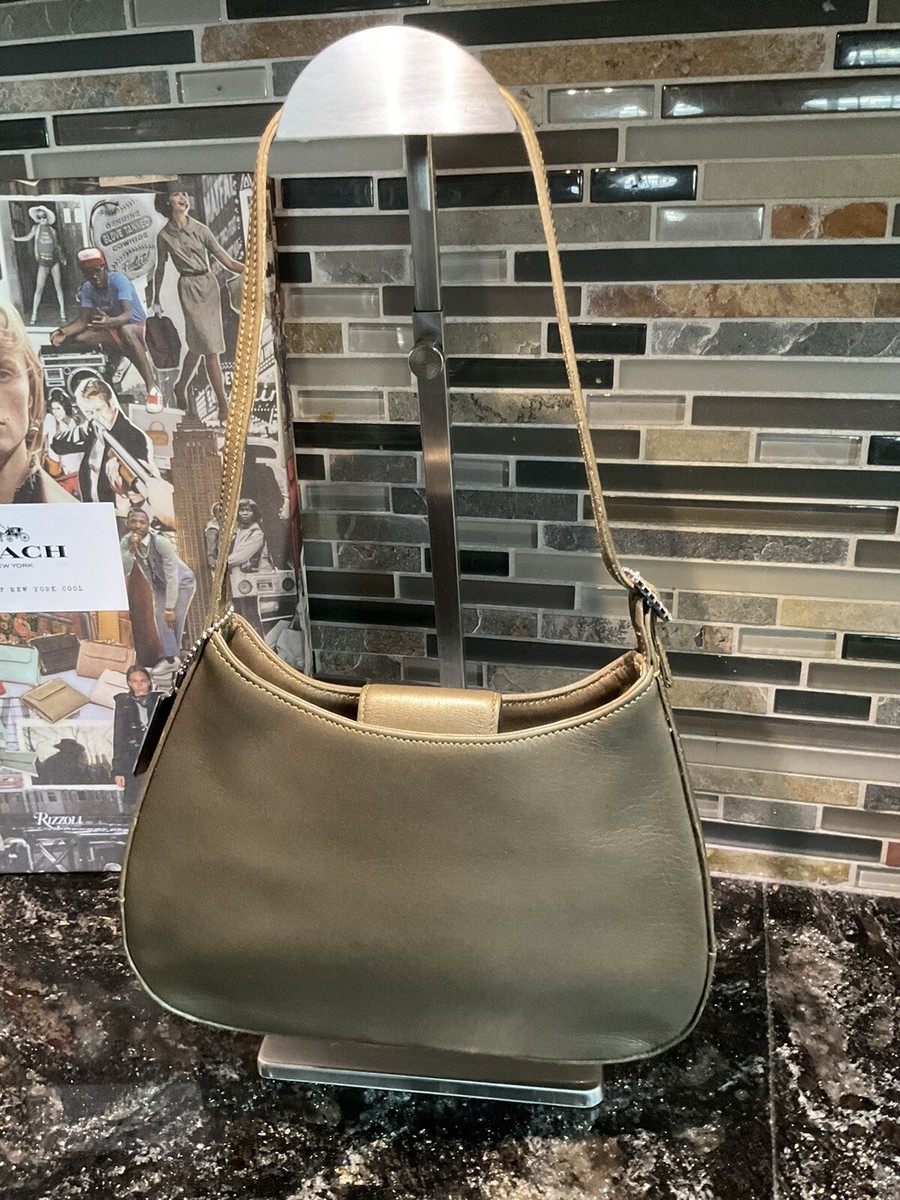 Coach Vintage Pearlized Haptics Hobo Napa Leather Handbag 6168