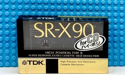 TDK SR-X 90 1989 JAPAN TYPE II BLANK CASSETTE TAPE (1) (SEALED) | eBay