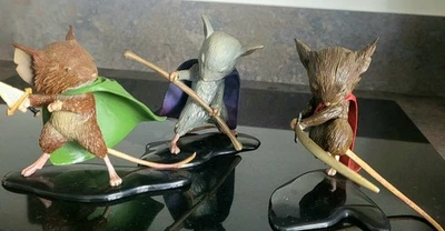 Guardian Mice,also known as Mouse Guard figures.   Saxon,Kenzie Abd Lieam. - Image 1 of 2