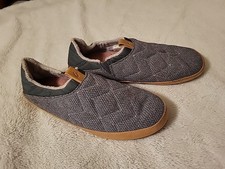 Olukai Lania Kilohana Womens Size 9 Slip On Comfort Slippers Grey Fold Down