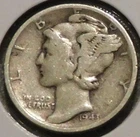 Silver Dime - Mercury - 1943-S [64]