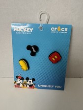 Disney Mickey Mouse  Friends Crocs Shoes Jibbitz Charms Pack NEW