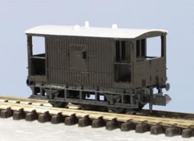 N Wagon Kit - 10ft Radstand, LNER Goods Brake - PECO KNR-49